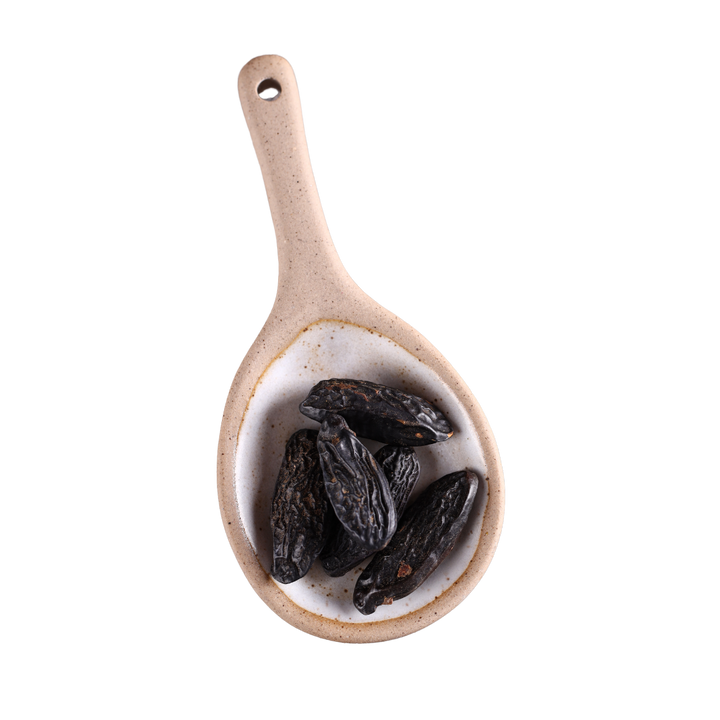 The tonka bean is a unique note that marries warm spice, sweet vanilla, and the aroma of toasted almonds. It brings a sense of indulgent comfort to the perfume, spinning a tale as mesmerizing as a fireside story on a cozy evening.