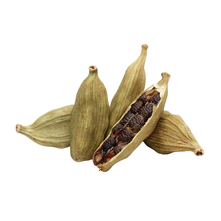 The sensual allure of cardamom creates a subtle, spicy warmth that whispers luxury.