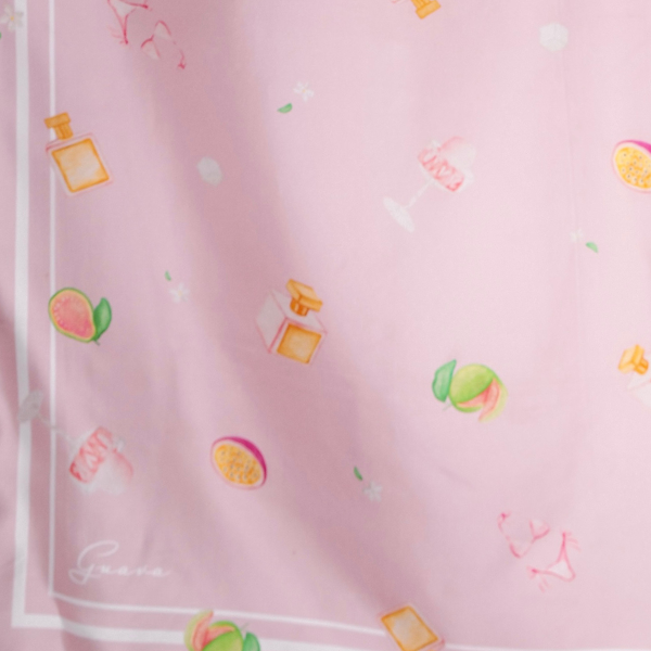 Guava Silk Scarf 90